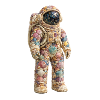 Cosmic Coral Spacesuit
