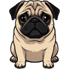 Pug Dog Shirt Gift Birthday