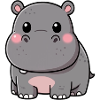 Hippopotamus Hippopotamus Kawaii Gift Birthday