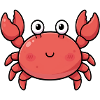 Crab Crab Kawaii Gift Vacation Beach