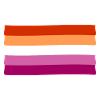 Drapeau de la Fierté Lesbienne