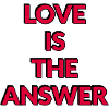 Love Is The Answer: Bold Red 