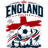 England Fußball Fanshirt | England Soccer