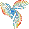 Bunter Paradiesvogel