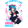 Anime and Music Chibi