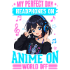 Anime and Music Chibi