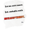 NIVEOPTIMIERT Spruchmotiv