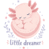 Kleiner Träumer Moon Axolotl