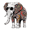 Elephant Traditional Japanese Tattoos