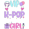 VIP de la fille d’anniversaire K-Pop
