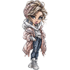 Winter Heroine Knitted Coat