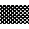 Noir-Polka-Punkte-Muster