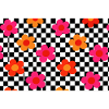 Checker Bloom Pop Muster