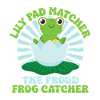 Attrape-grenouilles, Nénuphar, Pelouse, Grenouille attrapeuse, fière