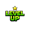 Retro Level Up Gaming 8Bit