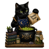 Chat au chaudron