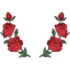 Red Rose Randrahmen