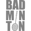 Conception typographique du badminton