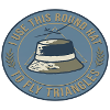 Round Hat Flies Triangles