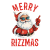 Fröhliche Rizzmas Lustiges Weihnachtsgeschenk