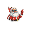 funny Christmas Santa shirt