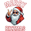 Fröhliche Rizzmas Lustiges Weihnachtsgeschenk