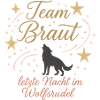 Team Braut Wolfsrudel Nacht