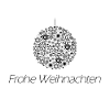 Frohe Weihnachten: Sternen-Weihnachtskugel