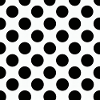 Polka Dot Monochrome Pattern