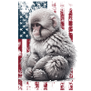 Snow Monkey US Schneeaffe