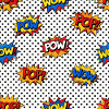 Pop-Art-Comic-Burst-Muster