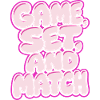 Game Set Match Tennis-skjorte, retro stil