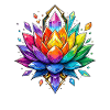 Luminous Crystal Lotus