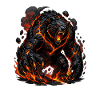 Lava Guardian Bear