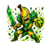 Banana Crystal Warrior
