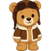 Bear Pilot in Flight Jacket