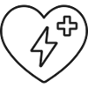 AED Herzpuls Medic Emblem
