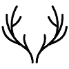 Minimalist antlers