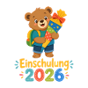 Einschulung Bär Geschenk 2026