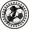 Dynamic football in a frame