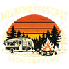 Wochenendprognose Camping 100%