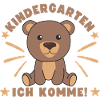 Kindergarten Ich Komme Kindergartenkind Bär