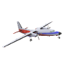 Twin-engine airliner