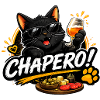 Chat noir Apéro Chic 