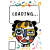 Loading Abstract Mood Illustration