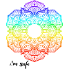 Rainbow Mandala Pattern