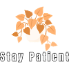 Stay Patient Minimalist Typography