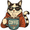 Coffee First Katze