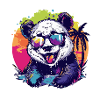 Panda Sommer Comic
