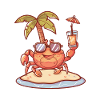 Crab Crab Summer Holiday
